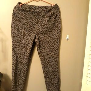 Cheetah pants